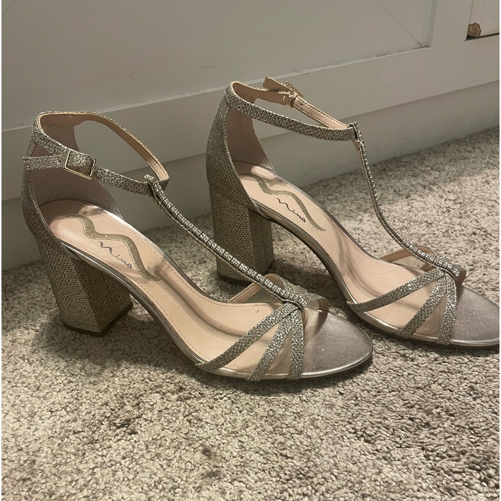 2-inch Nina Heels in Rose Gold